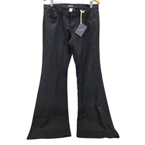 NOS TRUCK JEANS Women's Black Flare Jeans Original American Ride Grunge 13